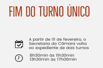 Fim do Turno Único