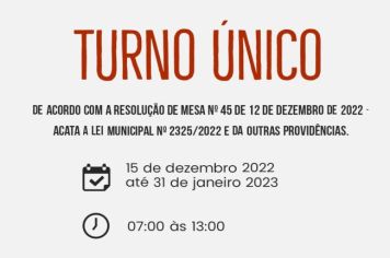 Turno Único