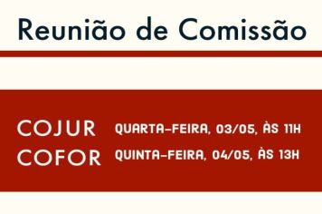 Reunião das Comissões