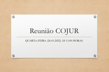 Reunião das Comissões