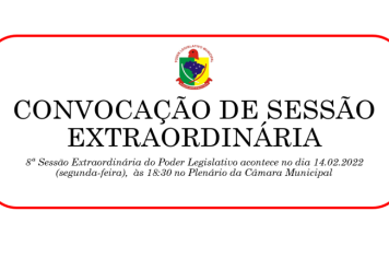 Sessão Extraordinária 2022