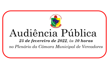 Audiência Pública