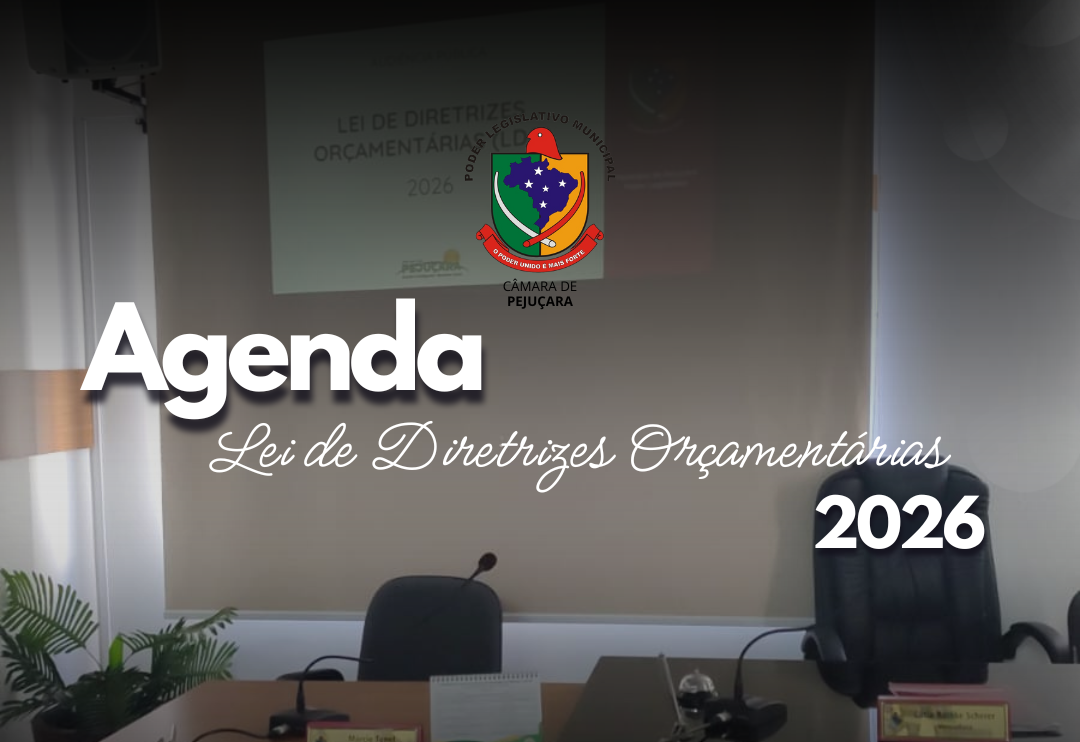 Cronograma da LDO - 2026