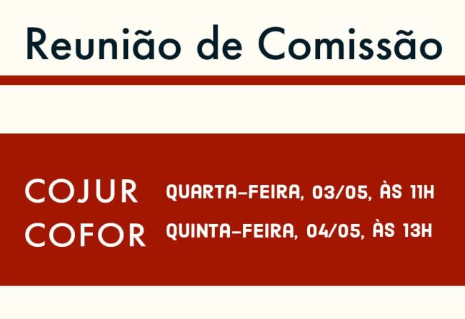 Reunião das Comissões