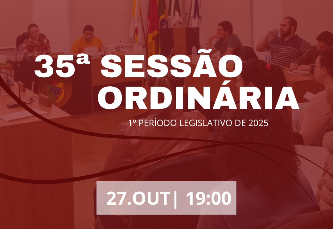 35ª Sessão Ordinária 