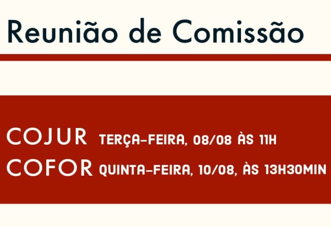 Reunião das Comissões