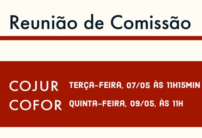 Reunião das Comissões